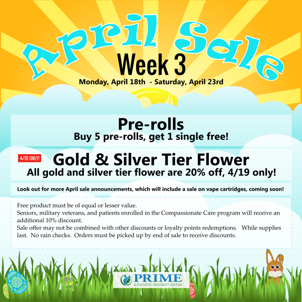 Image of April Sale, Week 3 sales flyer