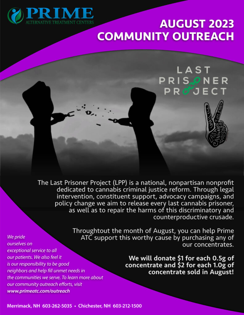 Last Prisoner Project community outreach flyer